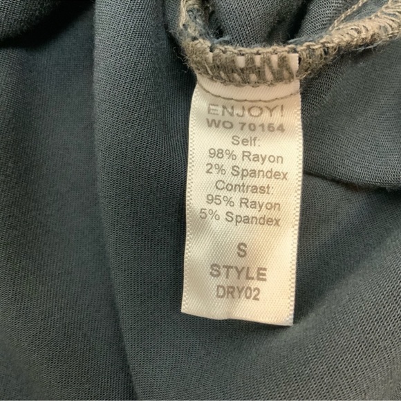 NWT Michael Stars Rylie Rayon Chocker Long Sleeve Swing Dress - Picture 10 of 12